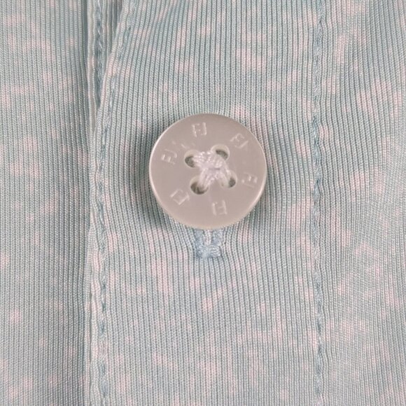 Foot Joy Mens 2XL Traditional Fit Light Green/White Paint Splatter Print Lisle - Picture 6 of 10